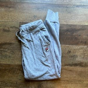 •Fila sweats